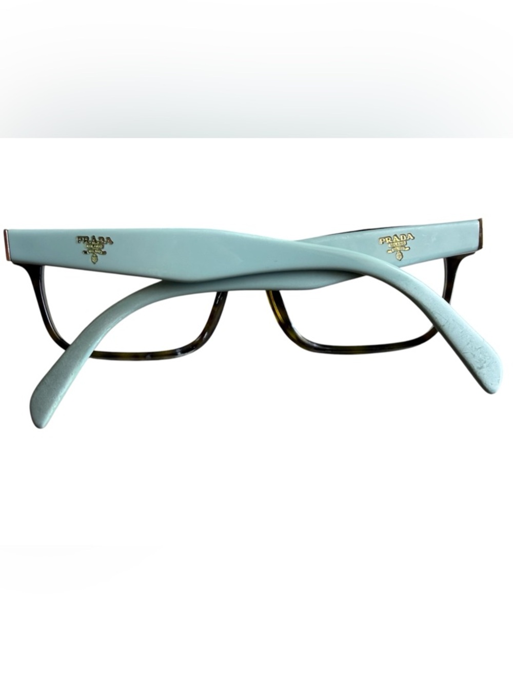 Prada VPR 18T 2AU-1O1 Tortoise Brown Eyeglasses Frames 51-16 140 Italy Designer - Picture 7 of 14